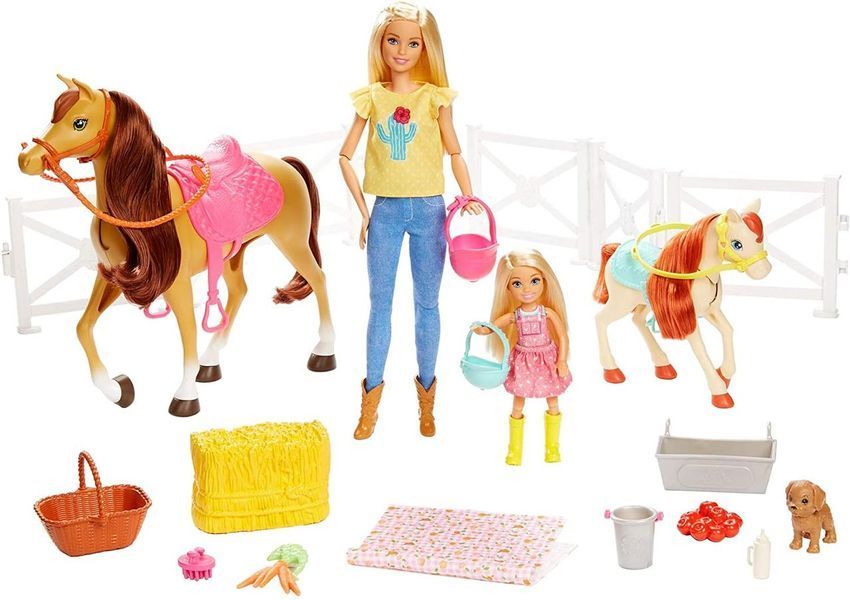 Игровой набор Barbie Верховая езда и объятия Mattel FXH15 фото