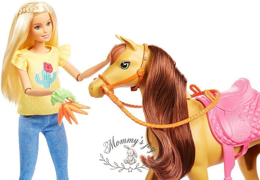 Игровой набор Barbie Верховая езда и объятия Mattel FXH15 фото