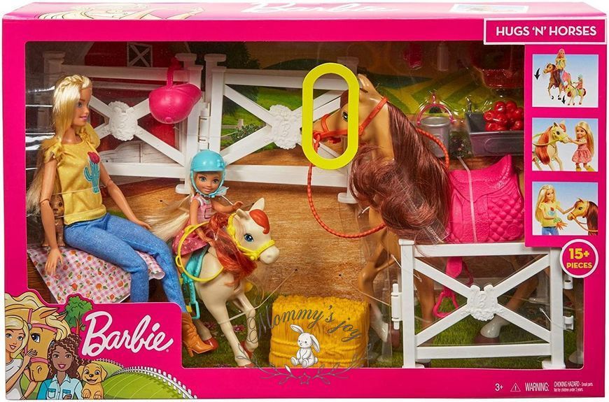 Игровой набор Barbie Верховая езда и объятия Mattel FXH15 фото