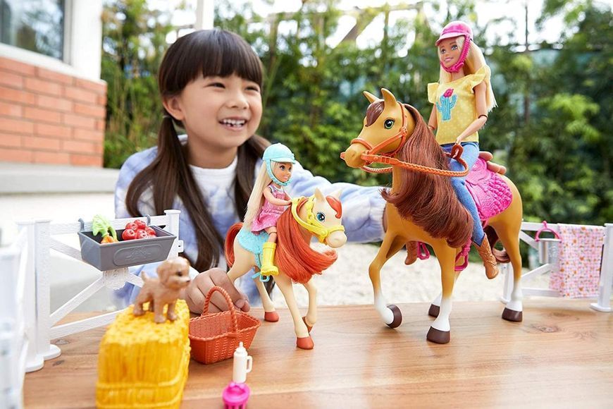 Игровой набор Barbie Верховая езда и объятия Mattel FXH15 фото