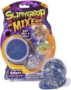 SLIMYGLOOP Mix'Ems від Horizon Group - Galaxy, змішай і створи блискучий слайм 2056287386 фото
