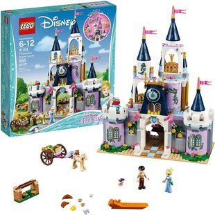 Розпродаж ОРИГІНАЛ Конструктор LEGO Disney Princess 41154 Замок мрії Попелюшки (585 Pieces) 41154 фото