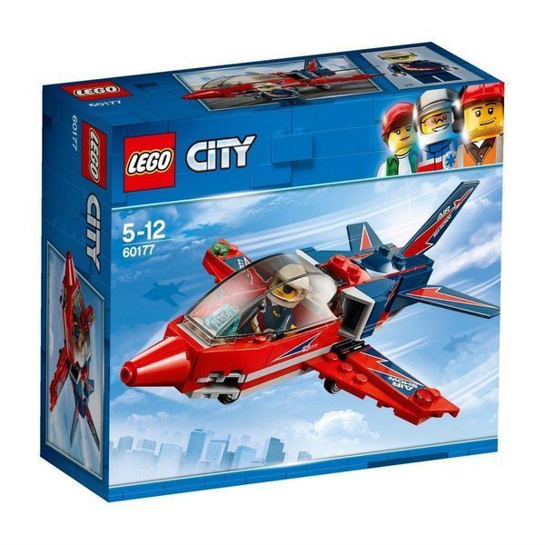 Розпродаж Конструктор LEGO City Літак на аерошоу Лего Сіті 60177 60177 фото