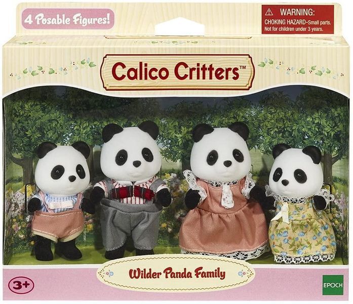 Набір Sylvanian Families Сім'я панд Panda Bear Family / Calico Critters (7192) CC1455 фото