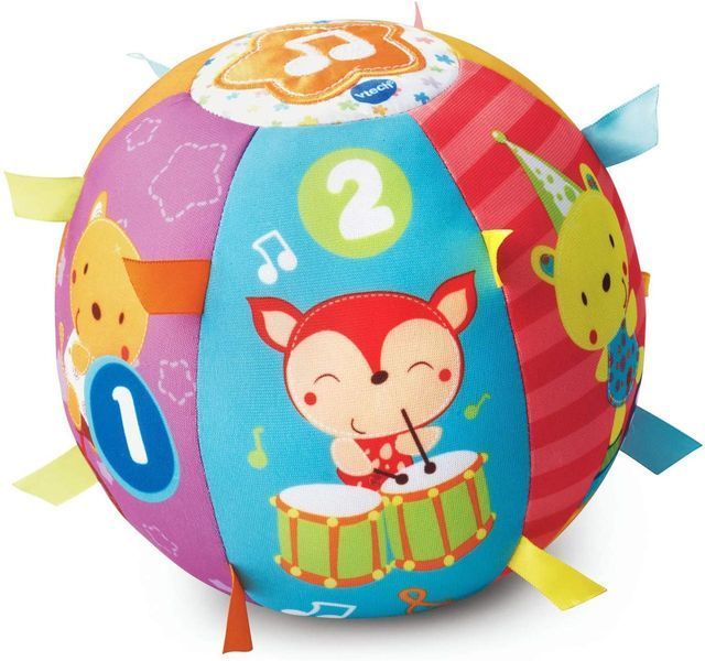 VTech Інтерактивний музичний м'яч, що розвивається Lil' Critters Roll and Discover Ball 2056287515 фото