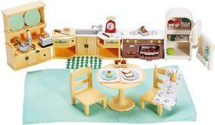 Ігровий набір Кухня Делюкс Deluxe Kozy Kitchen Sylvanian Families / Calico Critters 2056287573 фото