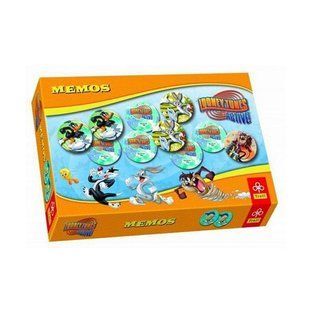 Настольная игра&nbsp;Trefl Memos / Мемос Looney Tunes Active Trefl 60 шт (488) 488 фото