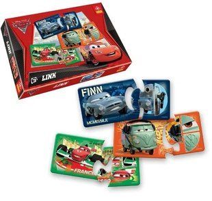 Настольная игра&nbsp;Trefl&nbsp;Disney Link Memos Тачки / Cars 00656 656 фото